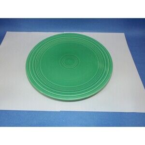 Rare Excellent Vintage Fiesta Fiestaware Light Original Green 9 1/2" Plate 1930s